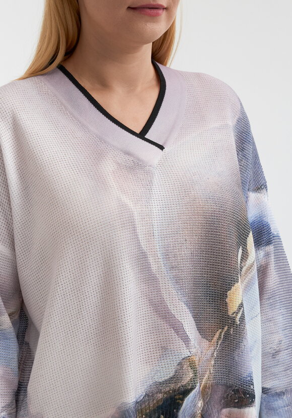 Блуза Нежные обьятия шир.  580, рис. 5