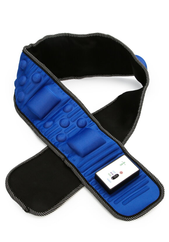 Вибромассажный пояс с магнитами для похудения шир.  580, рис. 2