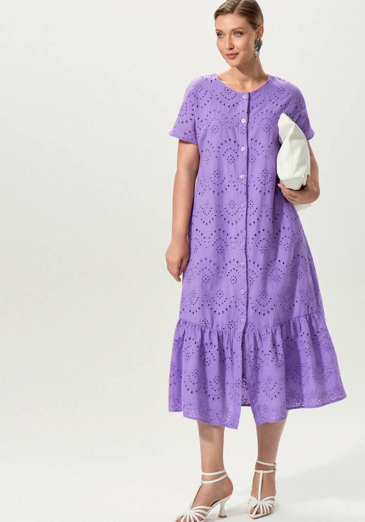 Платье ажурное с цельнокроеным рукавом шир.  750, рис. 23