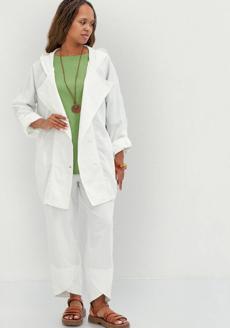 Пыльник с отделкой из шитья шир.  750, рис. 18