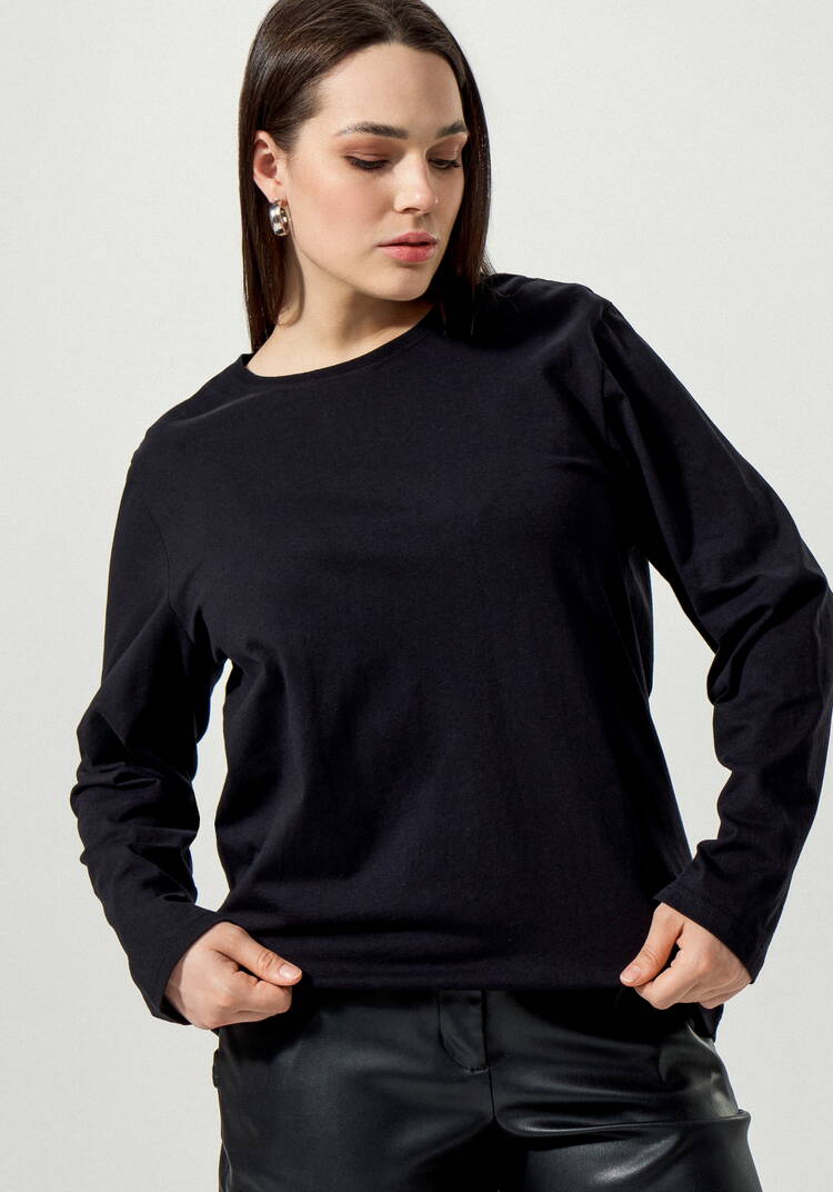 Лонгслив с круглой горловиной шир.  750, рис. 11