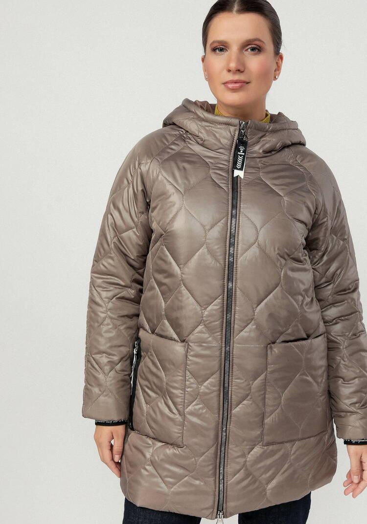 Куртка на молнии с капюшоном Милана шир.  750, рис. 8