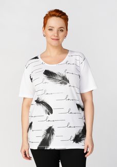 Блуза с принтом Белла