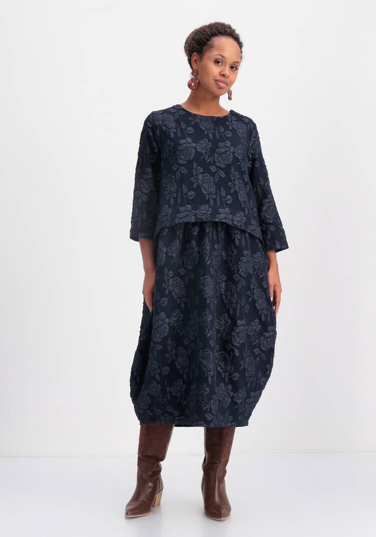 Платье бохо с цветочным принтом шир.  750, рис. 4