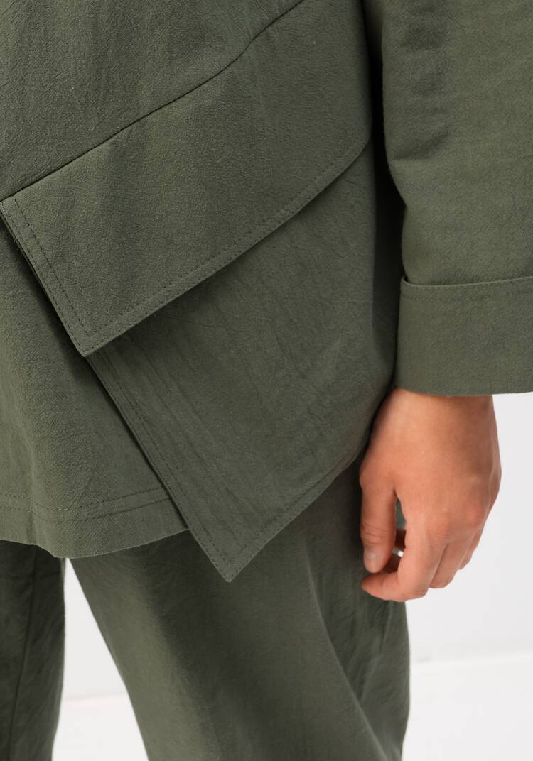 Пиджак оригинального кроя шир.  750, рис. 7