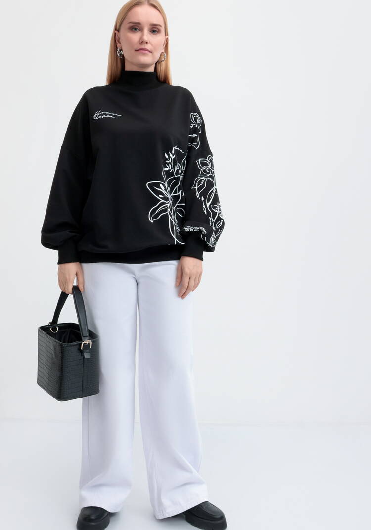 Толстовка Цветочный рай шир.  750, рис. 8