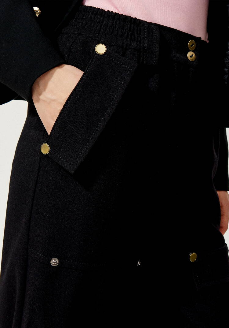 Брюки джоггеры с съемным клапаном шир.  750, рис. 5