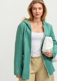 Пыльник с декоративными складками