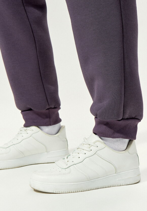 Брюки утеплённые из футера на резинке шир.  580, рис. 18