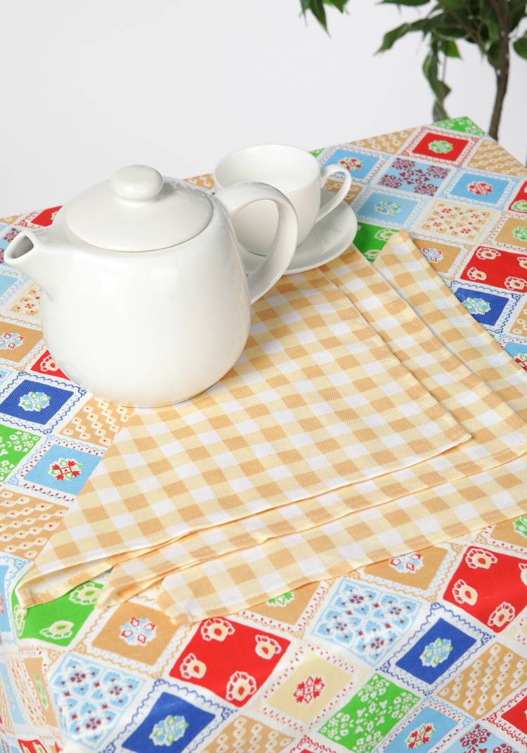 Скатерть с салфетками Мозаика шир.  750, рис. 5