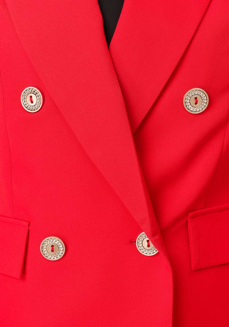 Жилет двубортный на пуговицах шир.  750, рис. 6