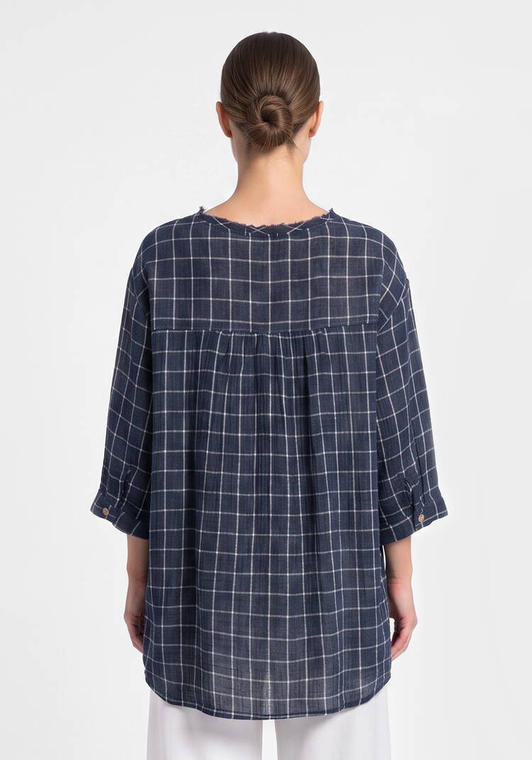 Туника из муслина с манжетами шир.  750, рис. 2