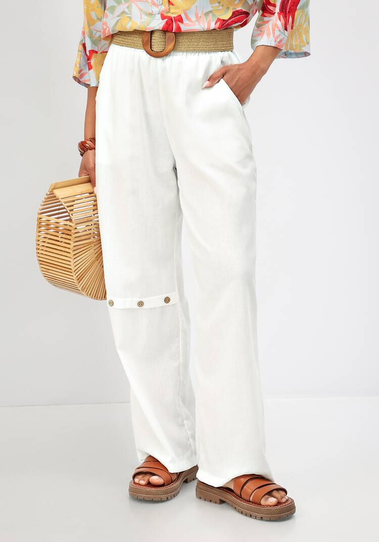 Брюки с декоративной планкой шир.  750, рис. 32