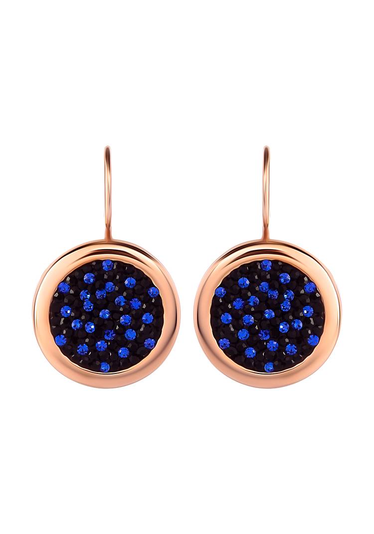 Серебряные серьги Ночное небо шир.  750, рис. 1
