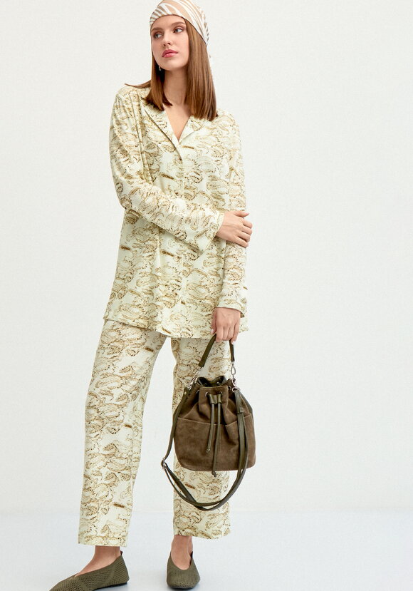 Рубашка с длинным рукавом изо льна шир.  580, рис. 8