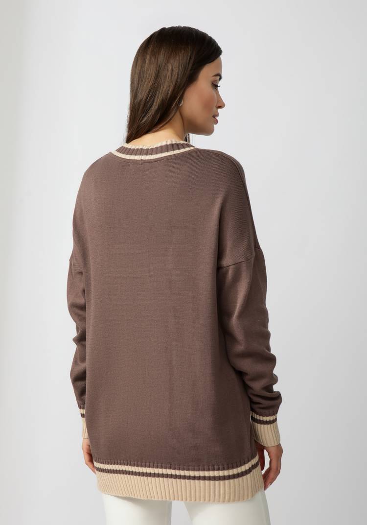 Кардиган с карманом на груди и логотипом шир.  750, рис. 10