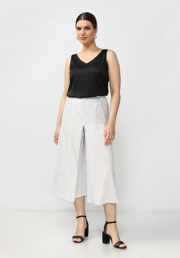 Юбка-брюки Интересный образ шир.  580, рис. 18