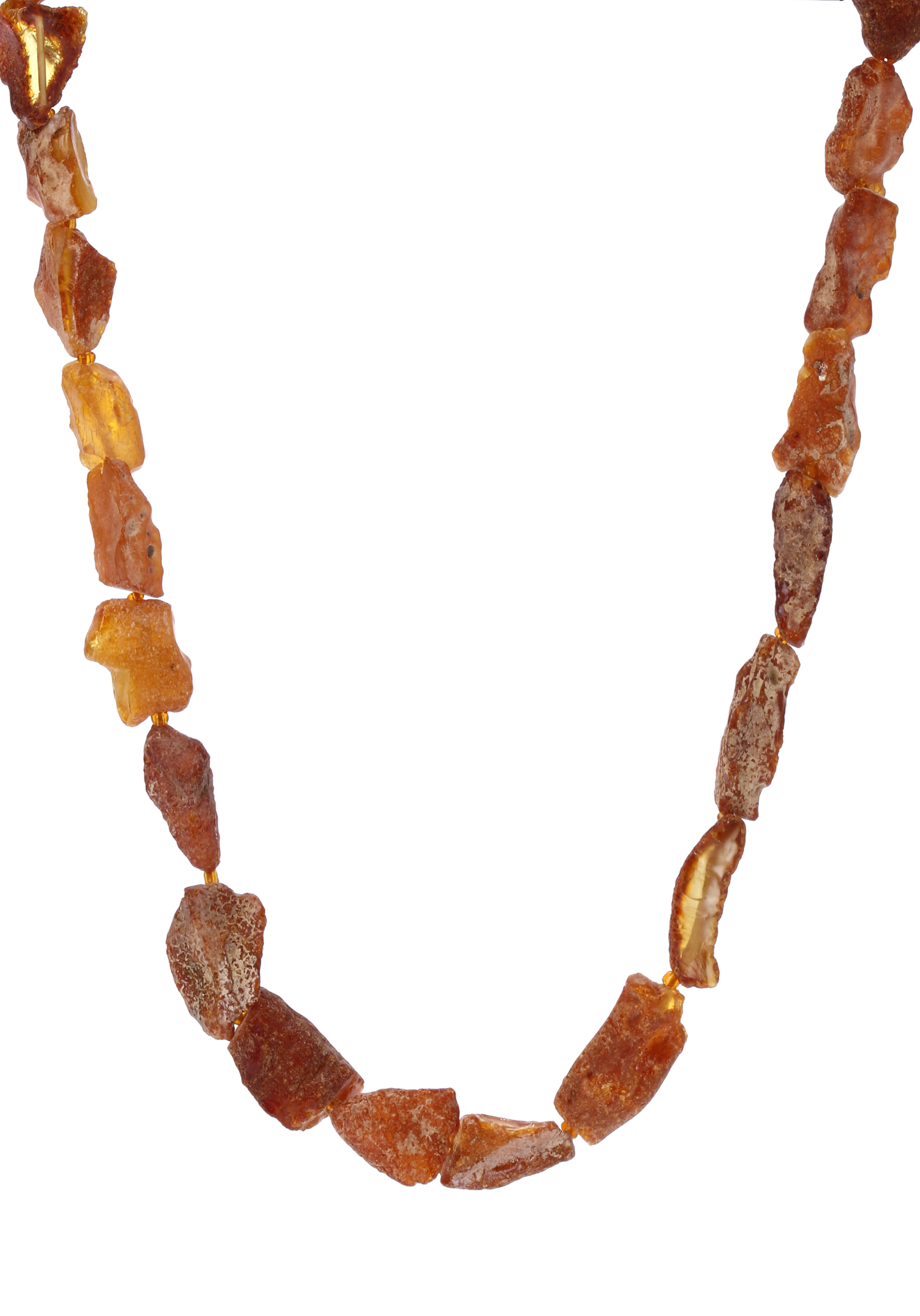 

Бусы "Медовое сокровище", Мультиколор