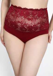 Женские трусы высокие Кружевная магия