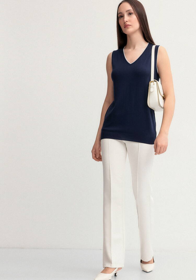 Топ с V-образным вырезом шир.  750, рис. 2