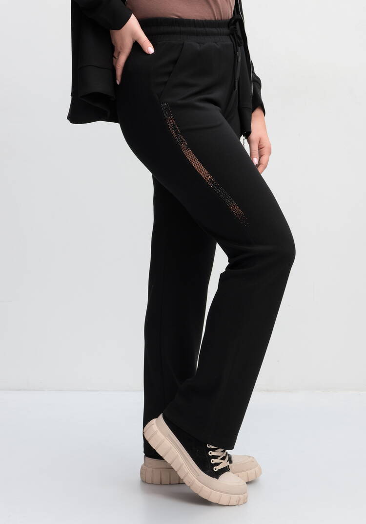 Костюм со стразами (бомбер и брюки) шир.  750, рис. 4