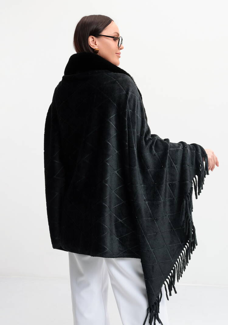 Накидка-палантин с жемчугом и булавкой шир.  750, рис. 29