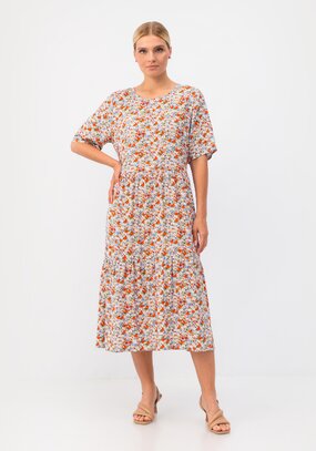 Платье Яркий цветок