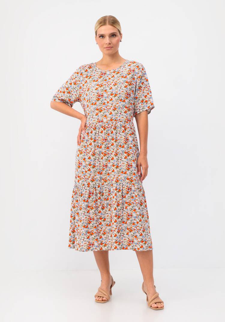 Платье Яркий цветок шир.  750, рис. 11