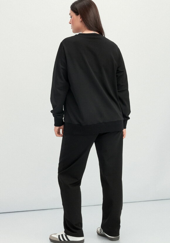 Комплект (брюки и свитшот с принтом) шир.  580, рис. 3