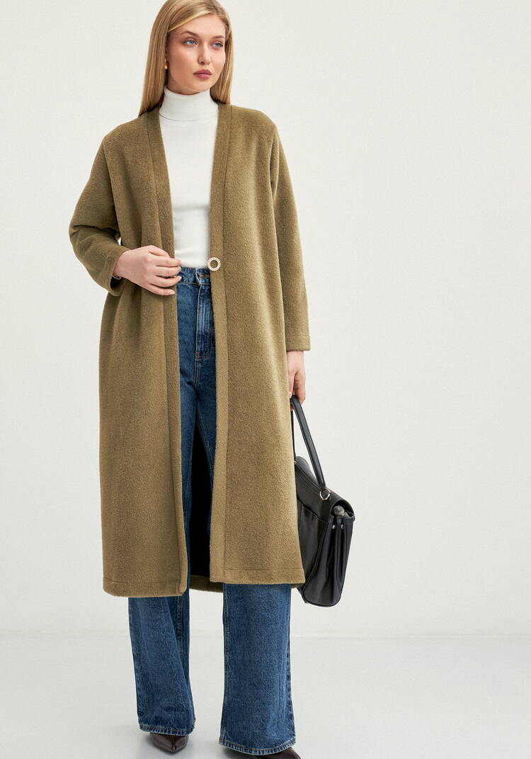 Кардиган удлиненный с пушистым ворсом шир.  750, рис. 11