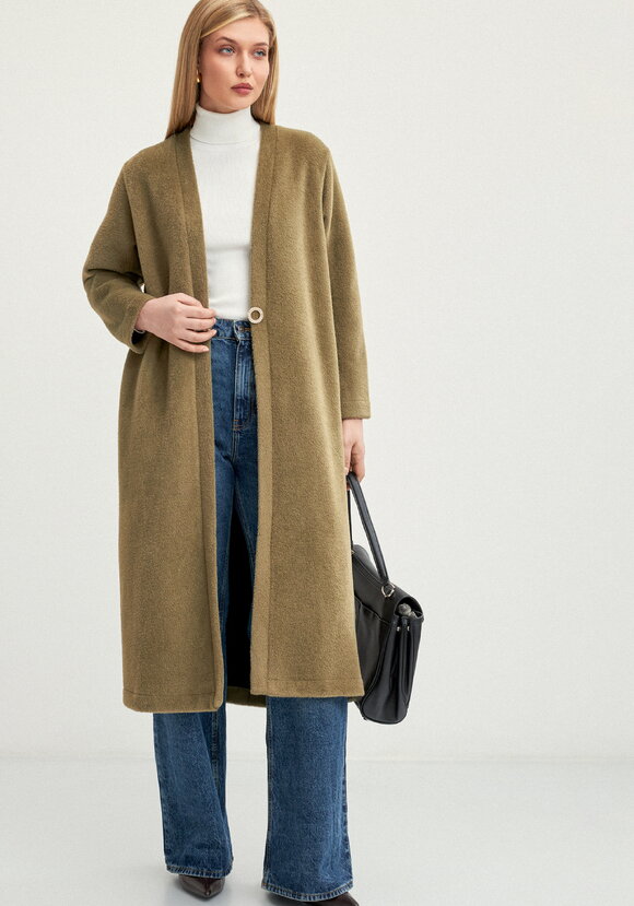 Кардиган удлиненный с пушистым ворсом шир.  580, рис. 11