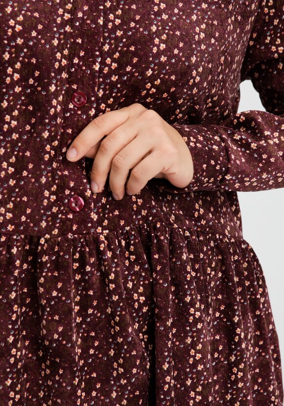 Платье оверсайз с принтом мильфлер шир.  580, рис. 7