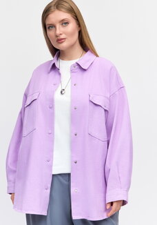 Джинсовая куртка-рубашка Кристина