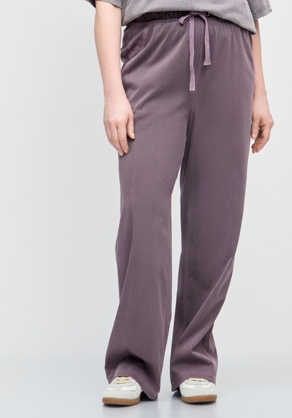 Брюки прямые от бедра с комфортным поясом шир.  580, рис. 2