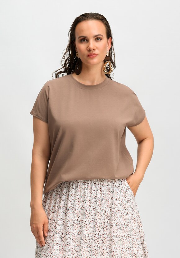 Футболка базовая с цельнокроеным рукавом шир.  580, рис. 1