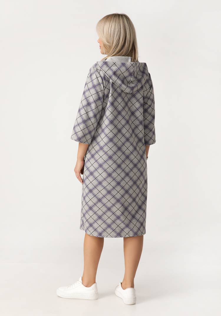 Халат женский с капюшоном Валентина шир.  750, рис. 8