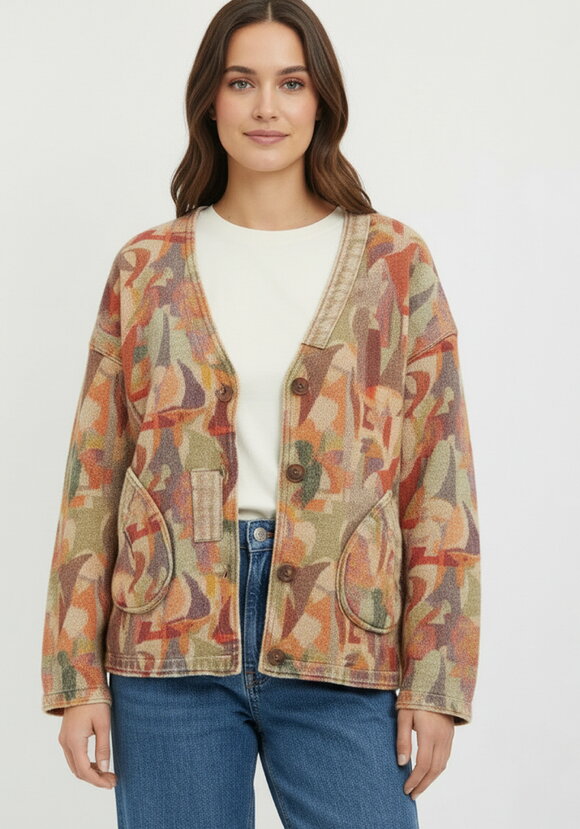 Джинсовая куртка Селестия шир.  580, рис. 3