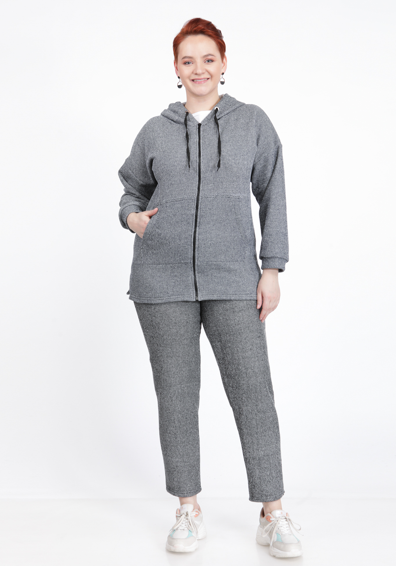 

Худи "Приятная атмосфера", Серый