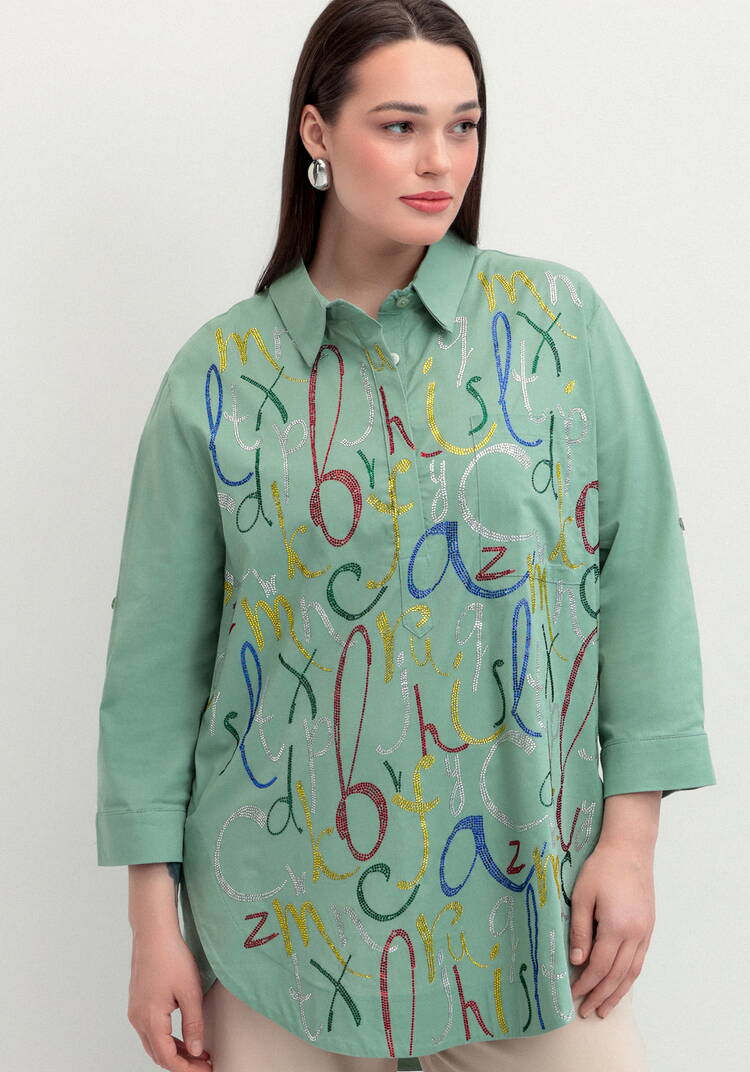 Рубашка Георгина шир.  750, рис. 15