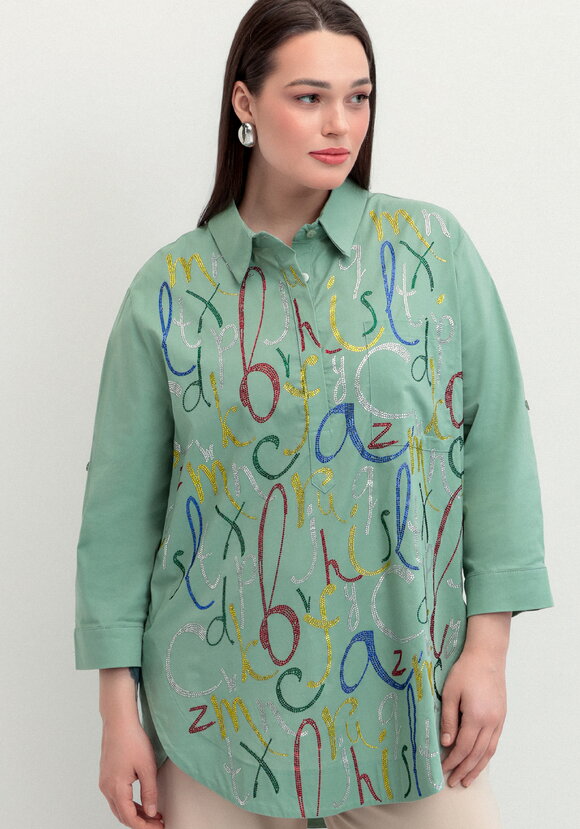 Рубашка Георгина шир.  580, рис. 15