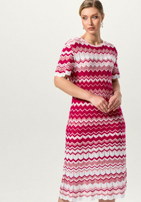 Платье с рисунком морской волны шир.  580, рис. 33