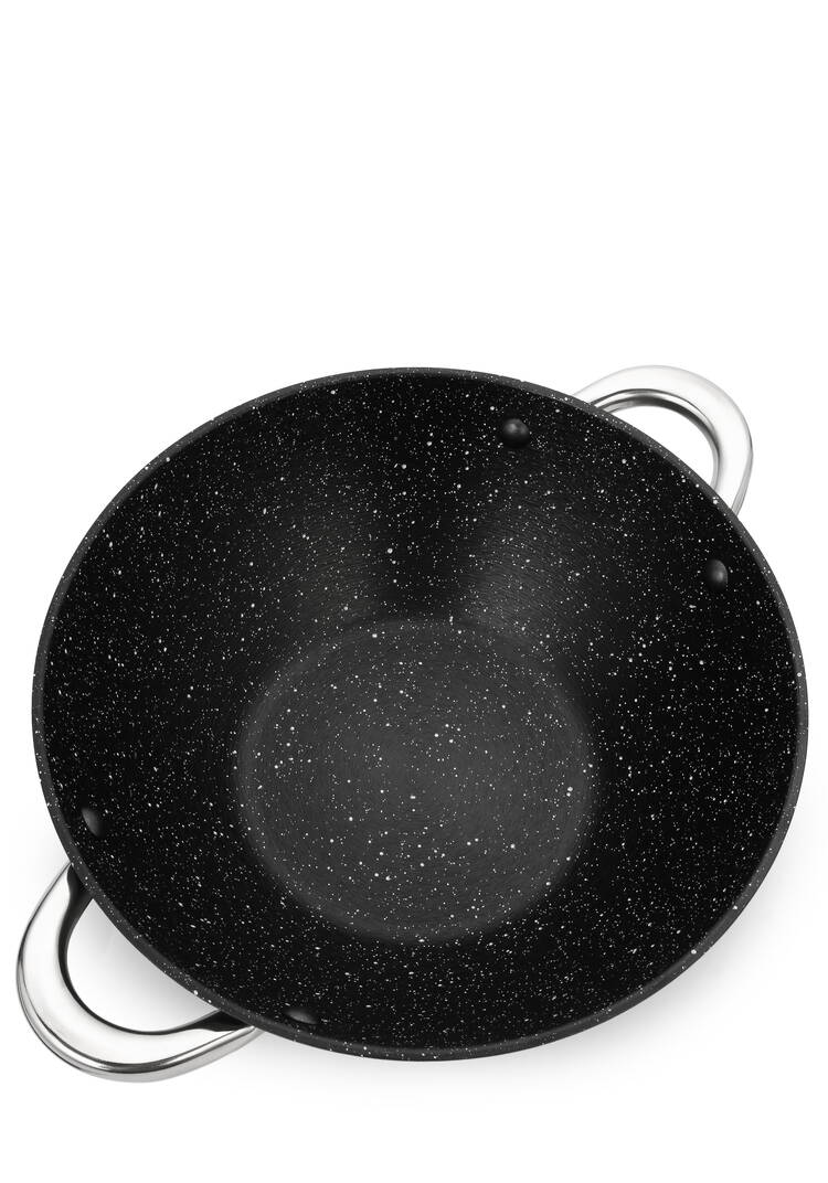 Казан чугунный с крышкой Шафран шир.  750, рис. 3