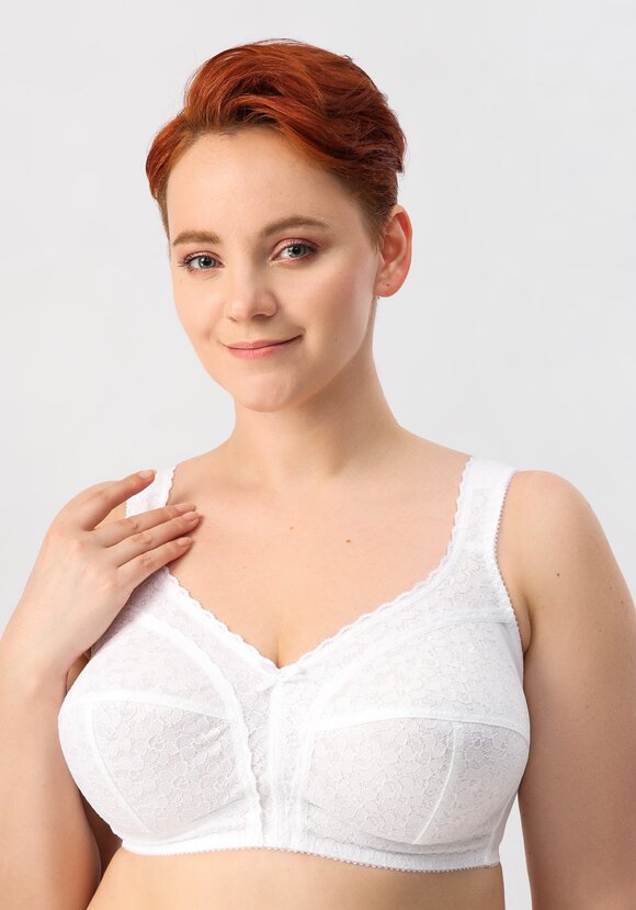 Бюстгальтер кружевной  с широкими бретелями шир.  580, рис. 1