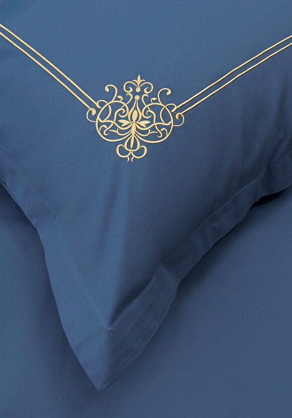 КПБ сатин с вышивкой, евро шир.  580, рис. 27