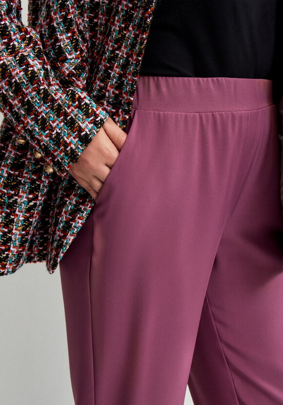 Брюки прямые с имитацией гульфика Элис шир.  580, рис. 5