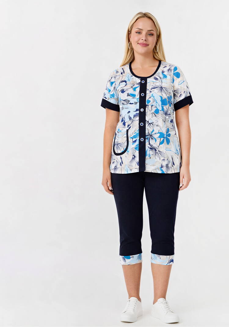 Костюм домашний Луговые сны шир.  750, рис. 13