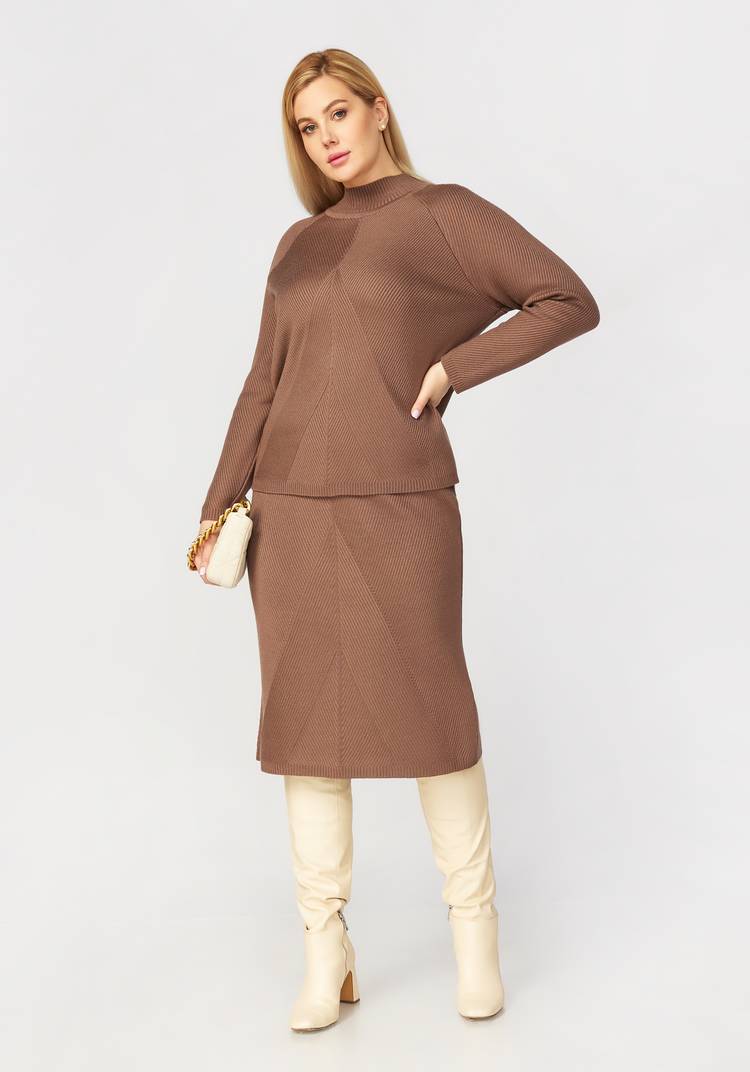 Юбка женская прямого кроя шир.  750, рис. 9