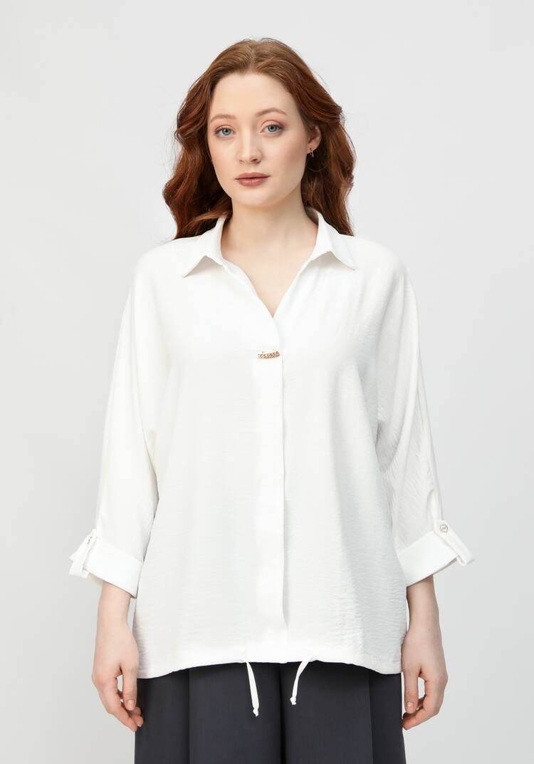 Блуза с патой на рукавах шир.  750, рис. 19