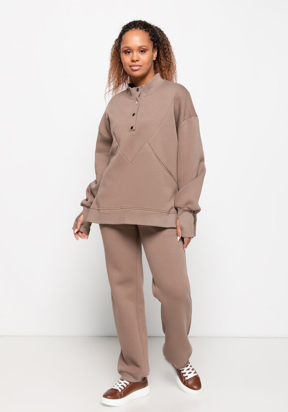 Брюки из футера с начесом шир.  580, рис. 11