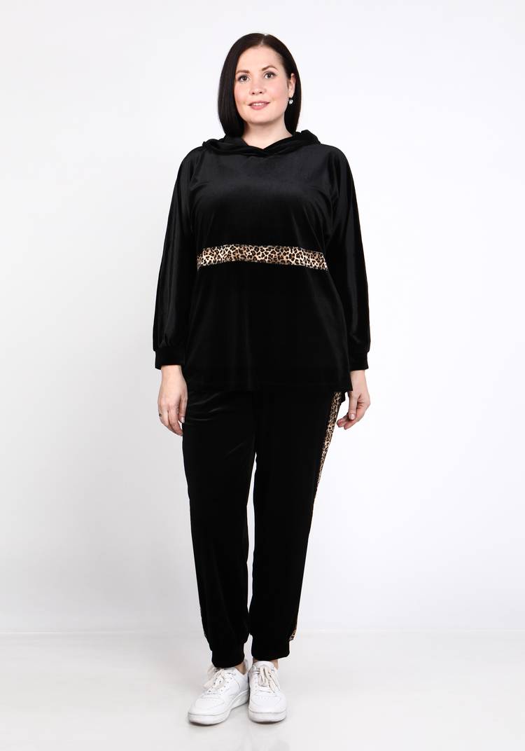 Туника бархатная с капюшоном шир.  750, рис. 14